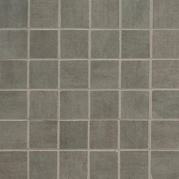 Gridscale Concrete Matte Ceramic Mosaics 2x2
