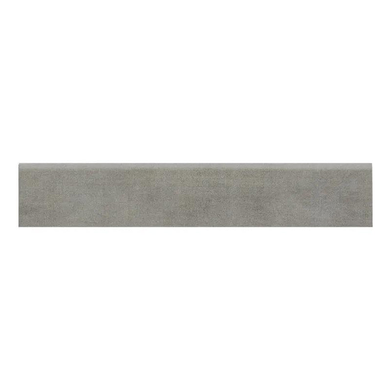 Gridscale Concrete Matte Bullnose Ceramic Moldings 3x18 by MSI Surfaces