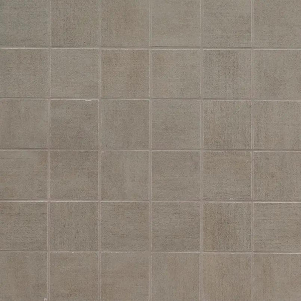 Gridscale Gris Matte Ceramic Mosaics 2x2