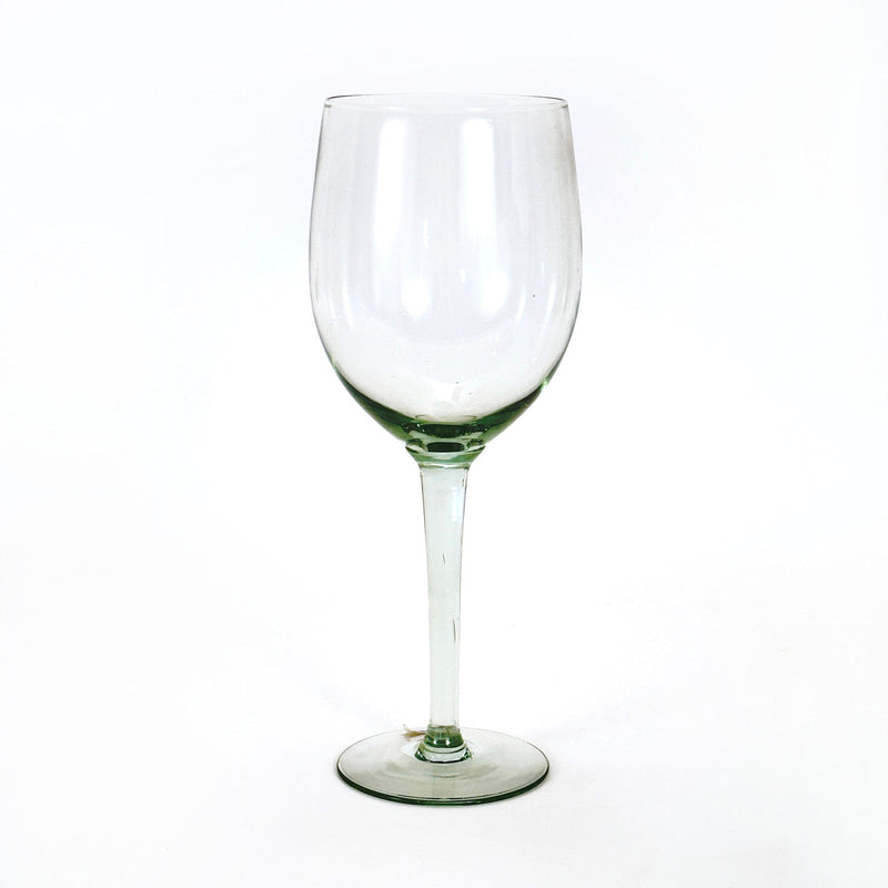 Oversized Recycled Wine Glass