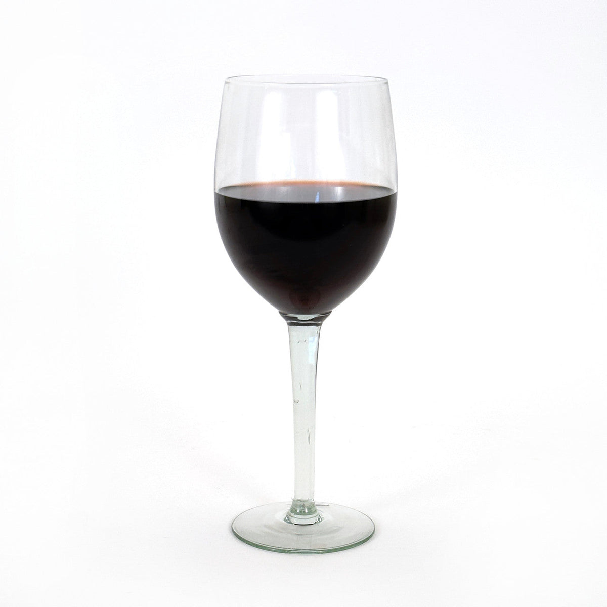 Oversized Recycled Wine Glass, installed in a room
