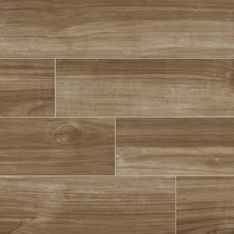 Havenwood Saddle Matte Porcelain Tiles 8x36 close up