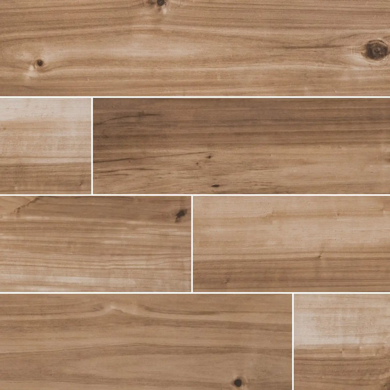 Havenwood Saddle Matte Porcelain Tiles 8x36 close up