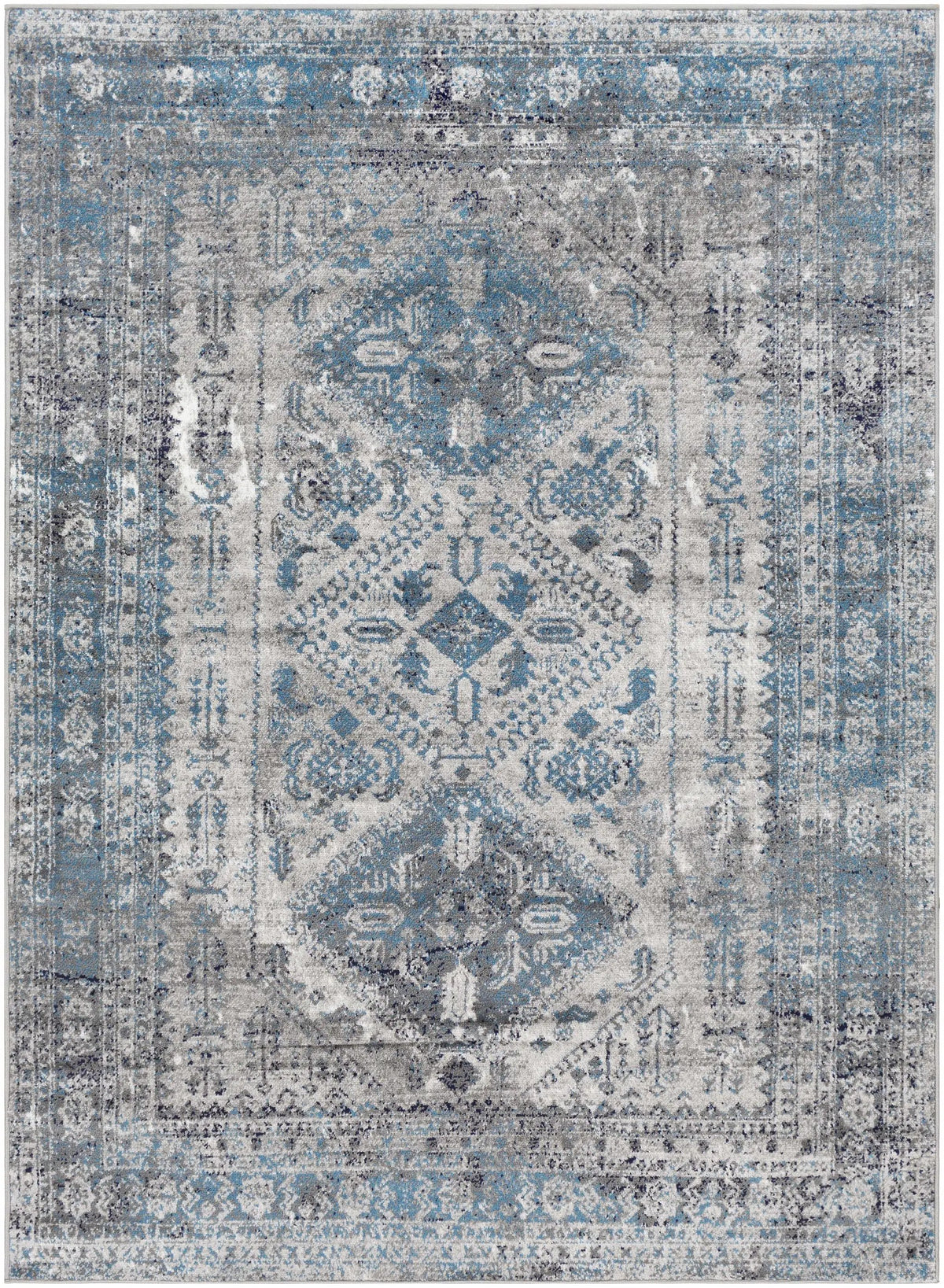 Nisula Traditional Blue Rug, photo 9 of 18