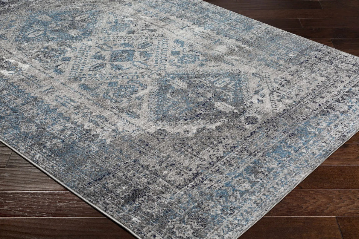 Nisula Traditional Blue Rug, photo 18 of 18