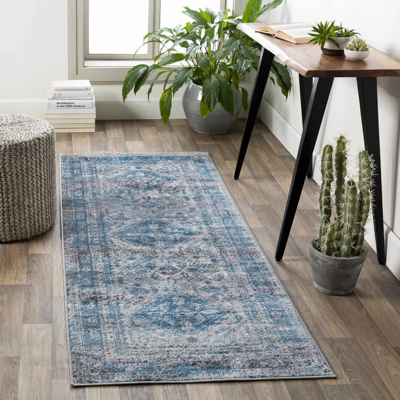 Nisula Traditional Blue Rug by Boutique Rugs