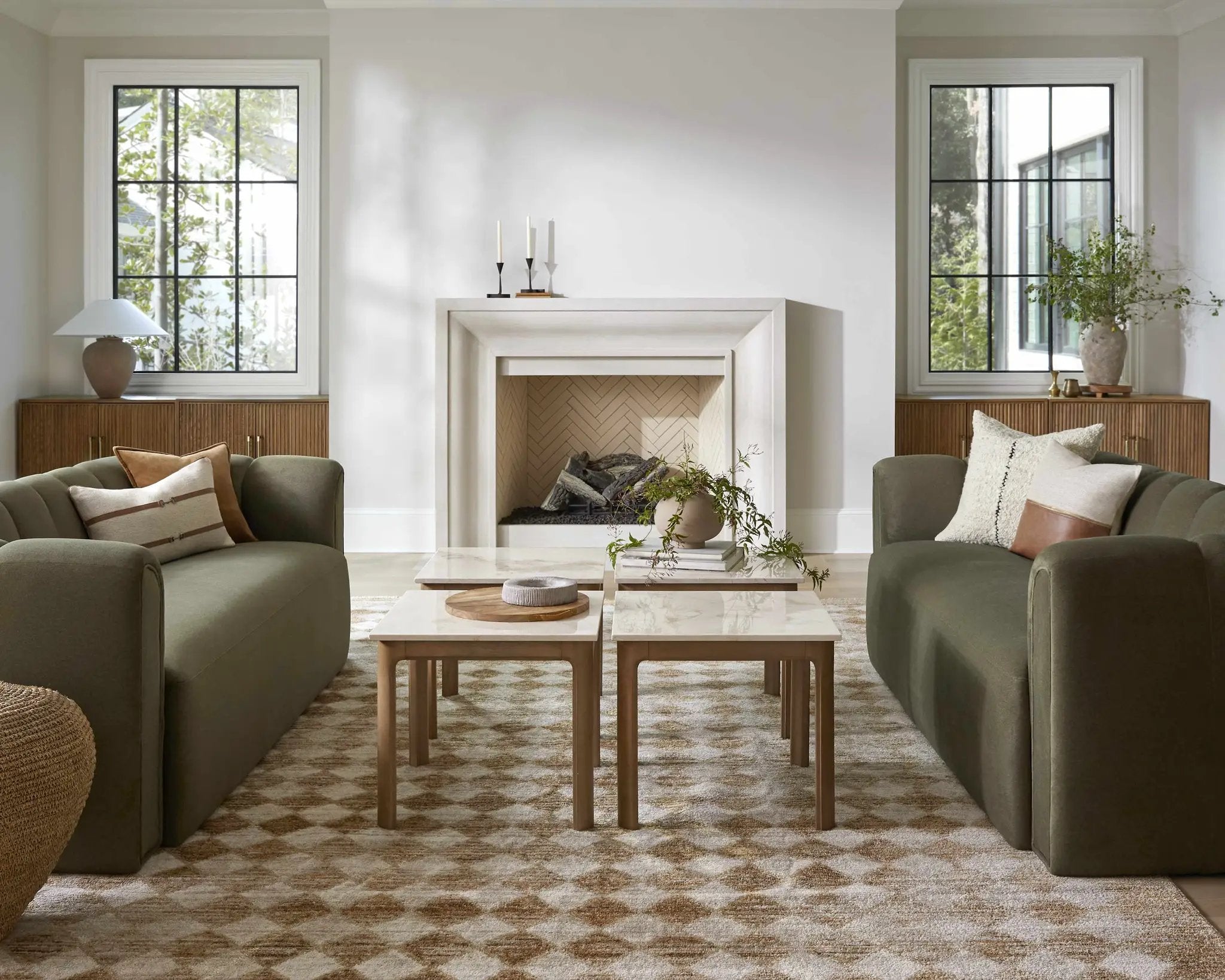 Myrtle Avenue Machine Woven Galey Alix x LIVABLISS GAMY-2304 Area Rug by Boutique Rugs