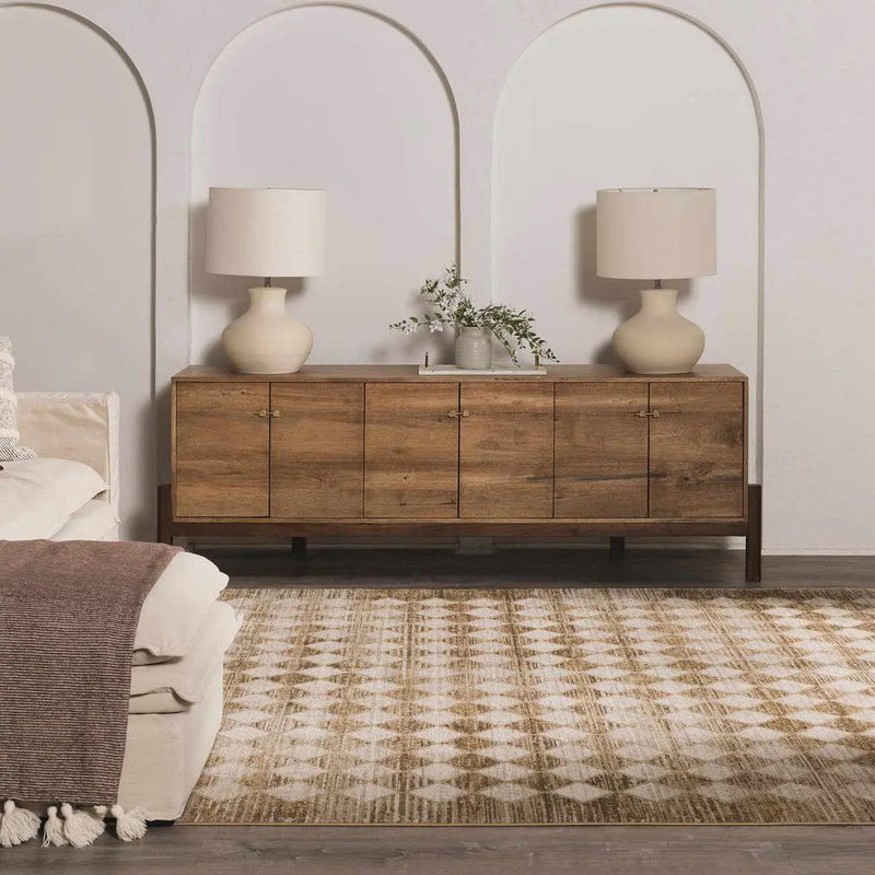 Myrtle Avenue Machine Woven Galey Alix x LIVABLISS GAMY-2304 Area Rug by Boutique Rugs