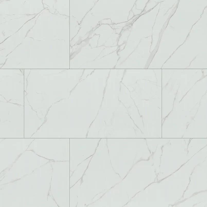 Kaya Calacatta Venato Matte Marble Look Porcelain Tiles 12x24 close up