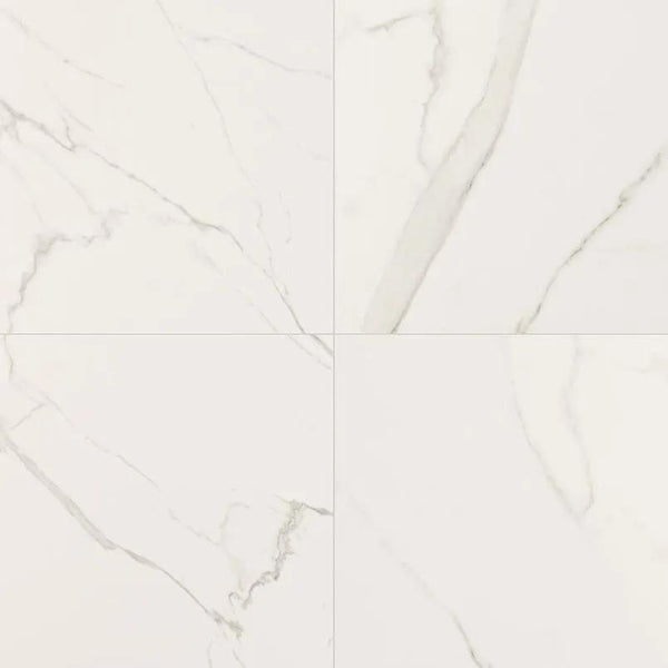 Kaya Calacatta Venato Polished Marble Look Porcelain Tiles 24x24
