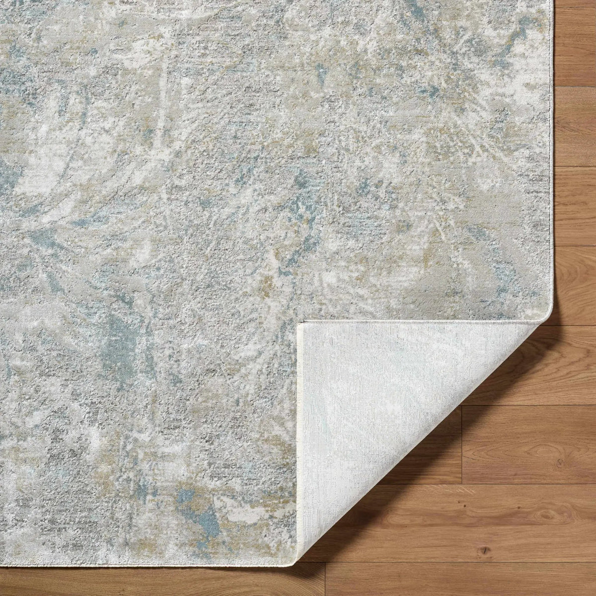 Nurit Blue Gray Thick Luxe Boutique Rug, photo 5 of 20