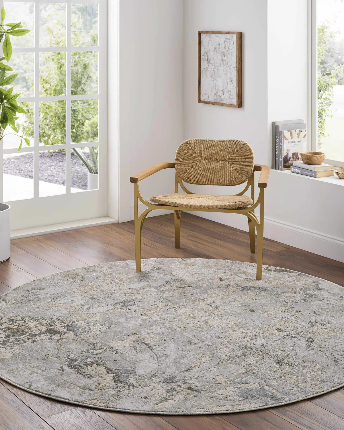 Nurit Sage Thick Luxe Boutique Rug, installed in a room 4