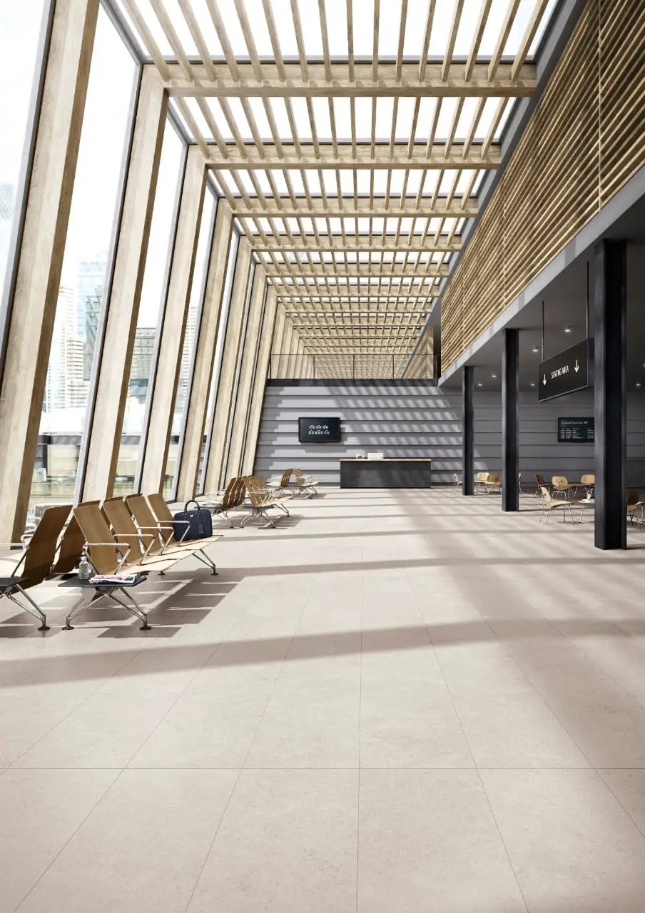Livingstyle Pearl Matte Limestone Look Porcelain Pool Copings 13x24 by MSI Surfaces
