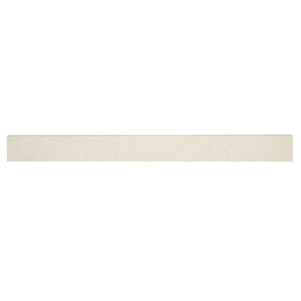 Livingstyle Pearl Matte Bullnose Limestone Look Porcelain Moldings 2x24