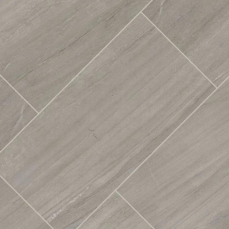 Malahari Greige Lappato Bullnose Porcelain Moldings 3x24 by MSI Surfaces