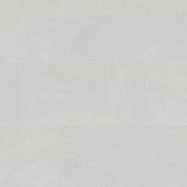 Traktion Maven Talc Matte Limestone Look Porcelain Tiles 24x48