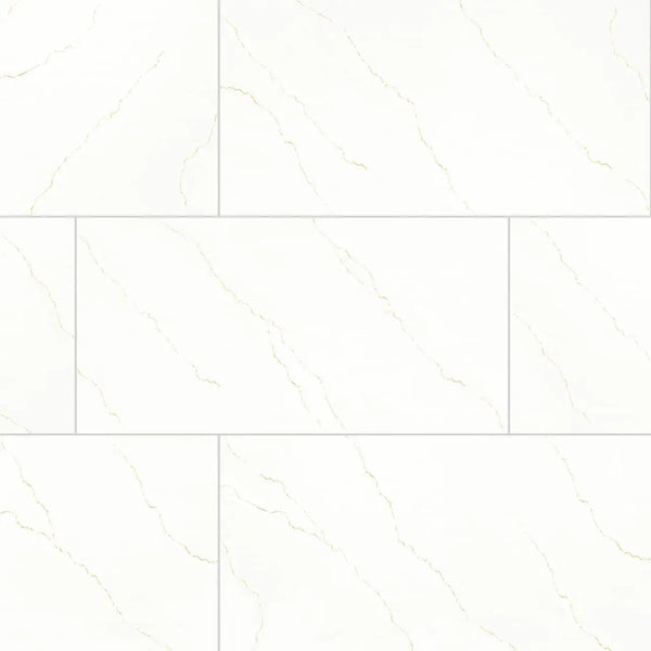 Miraggio Gold Matte Bullnose Porcelain Moldings 3x24