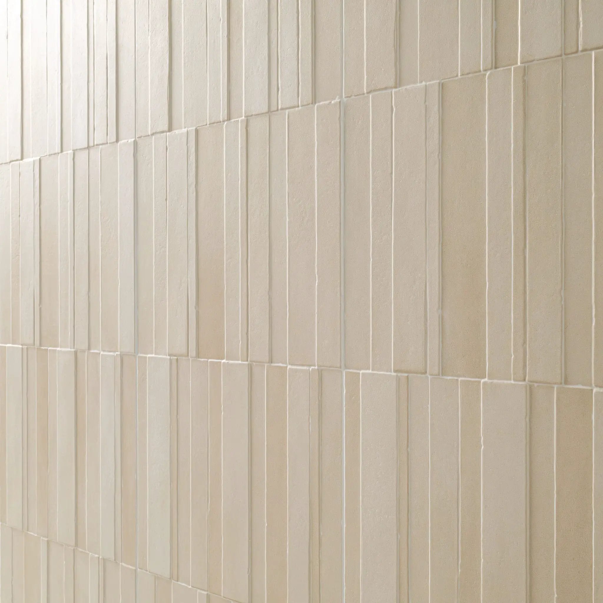 Murcia Alabaster Origin Matte Ceramic Tiles 16x48 angled view