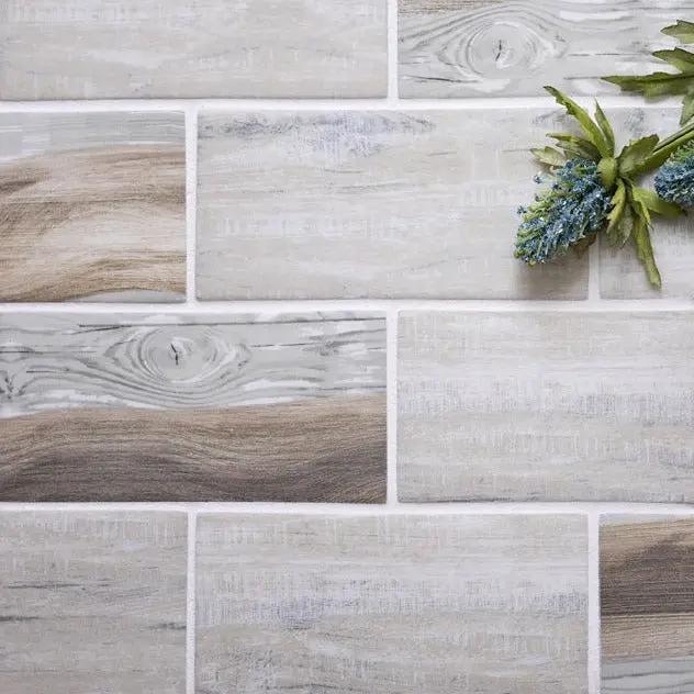 Beige 12x12 Matte Brick Recycled Glass Mosaic Tile (10 pack, 9.18 sq ft/case) by Apollo Tile