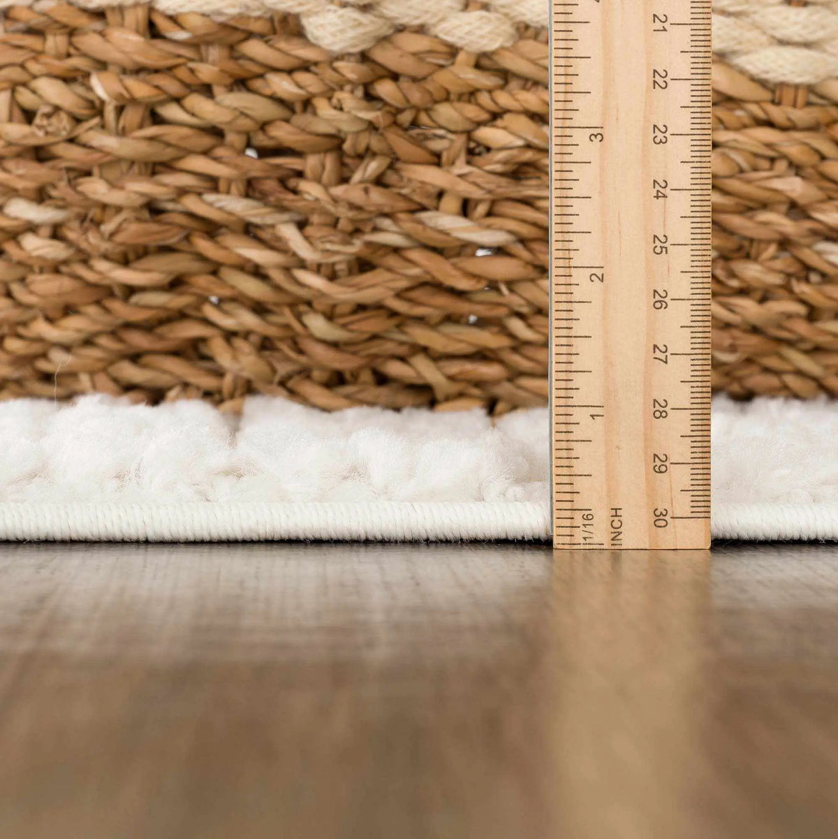 Kulu Textured Area Rug with Tassels, photo 10 of 13