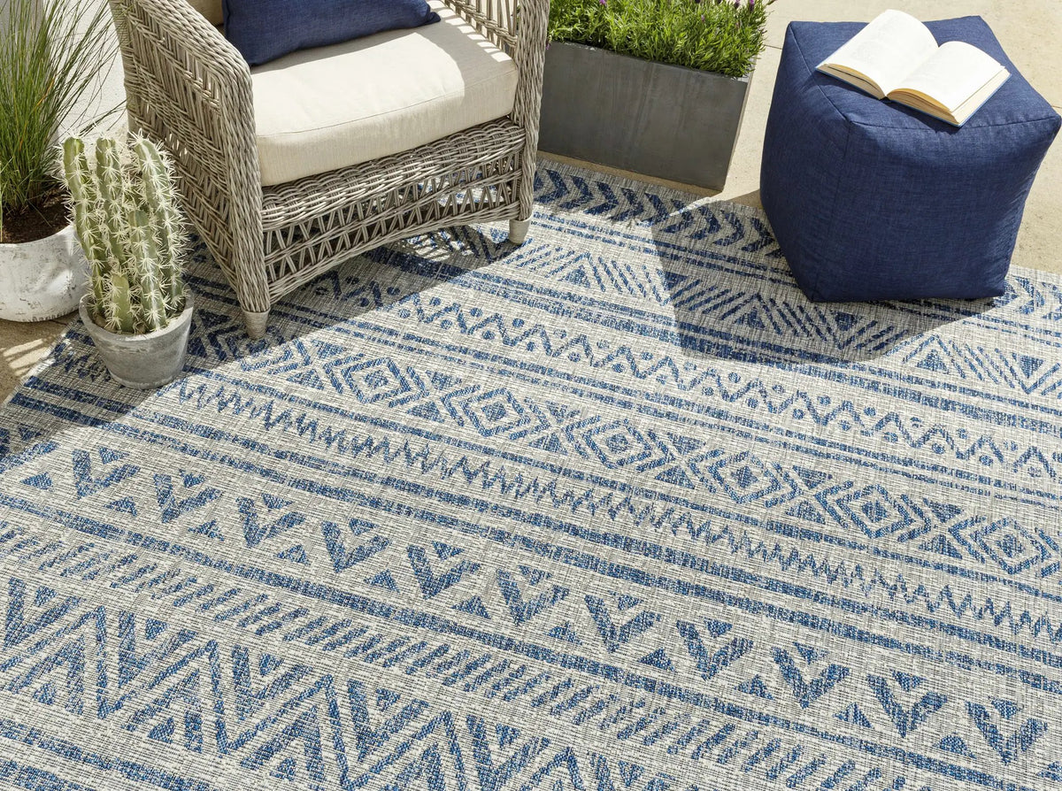 Novato All Over Pattern Performance Outdoor Rug, photo 4 of 26
