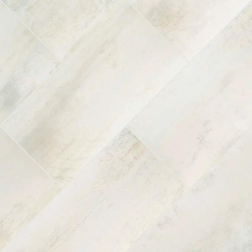Oxide Blanc Matte Porcelain Mosaics 2x2 angled view