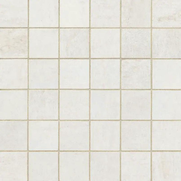 Oxide Blanc Matte Porcelain Mosaics 2x2