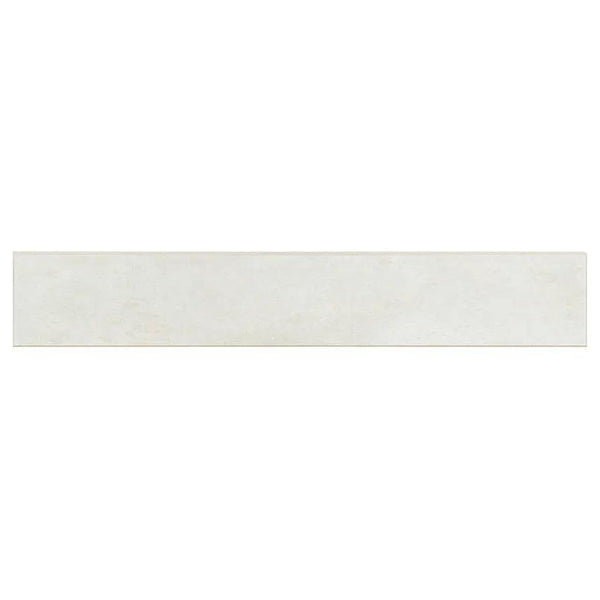 Oxide Blanc Matte Bullnose Porcelain Moldings 3x18