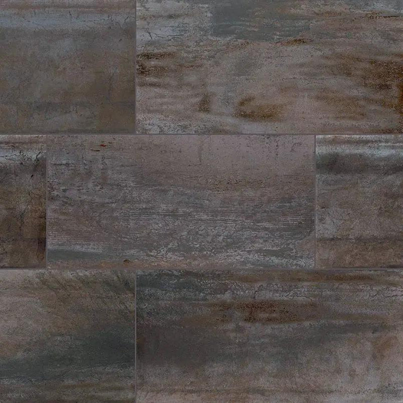 Oxide Iron Matte Porcelain Tiles 12x24 by MSI Surfaces