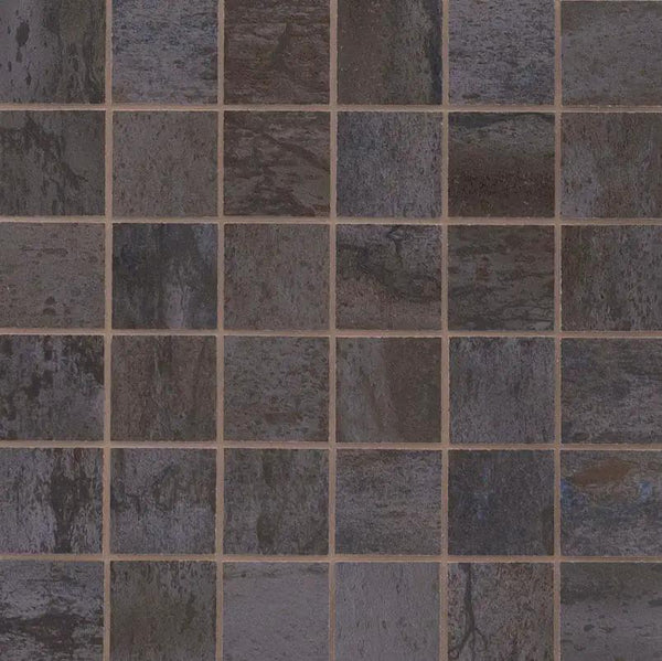Oxide Iron Matte Porcelain Mosaics 2x2