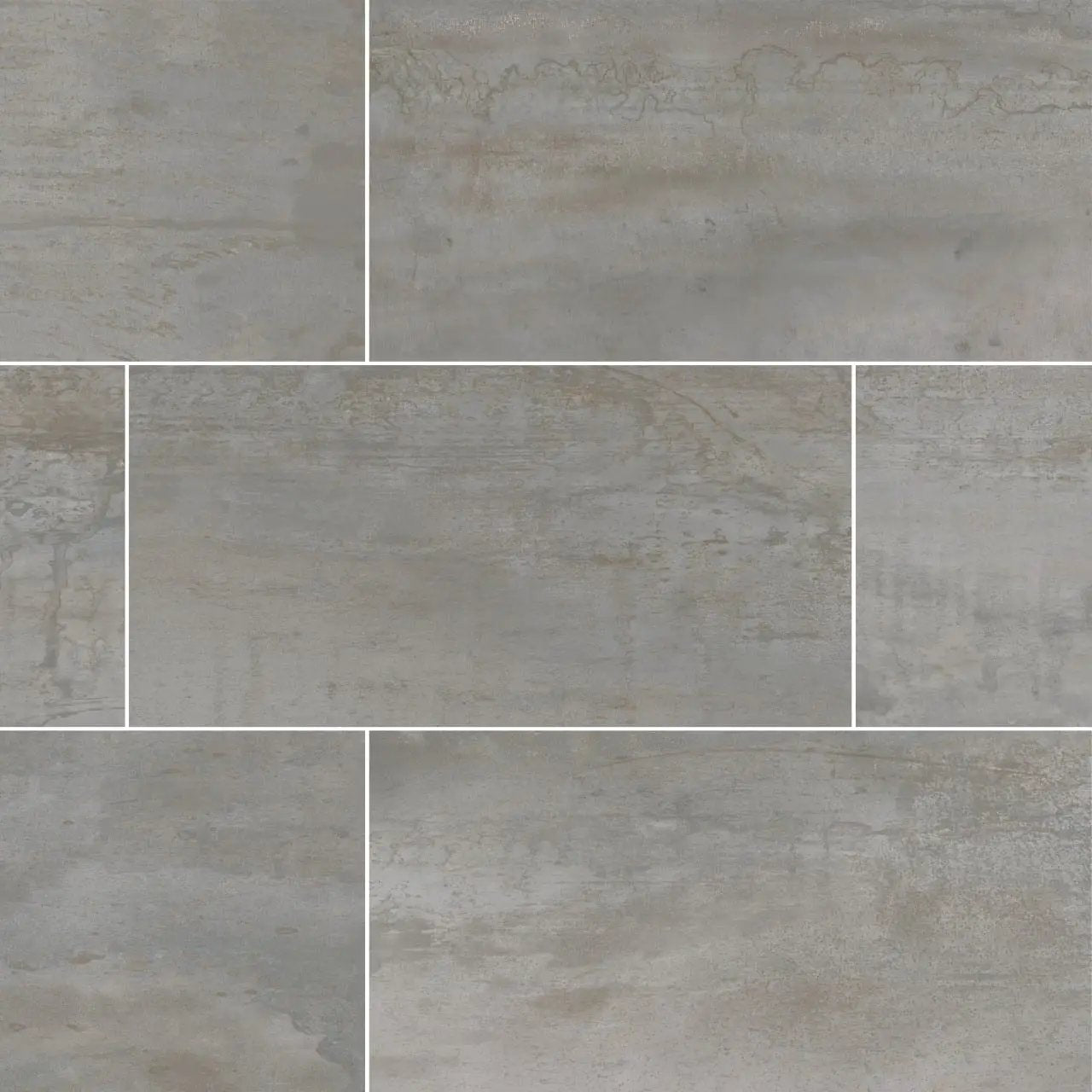 Oxide Magnetite Matte Porcelain Tiles 12x24 close up