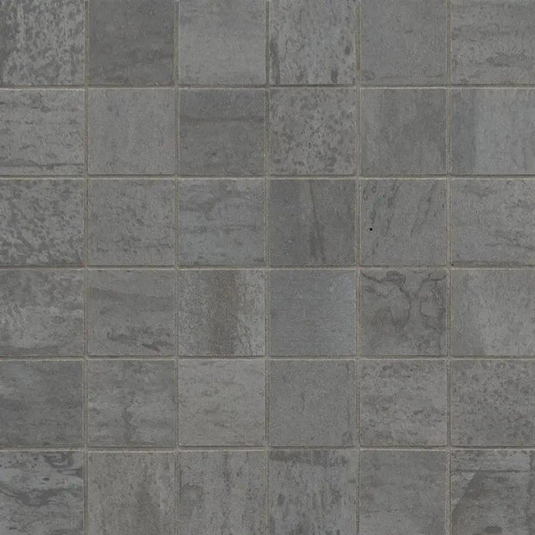 Oxide Magnetite Matte Porcelain Mosaics 2x2