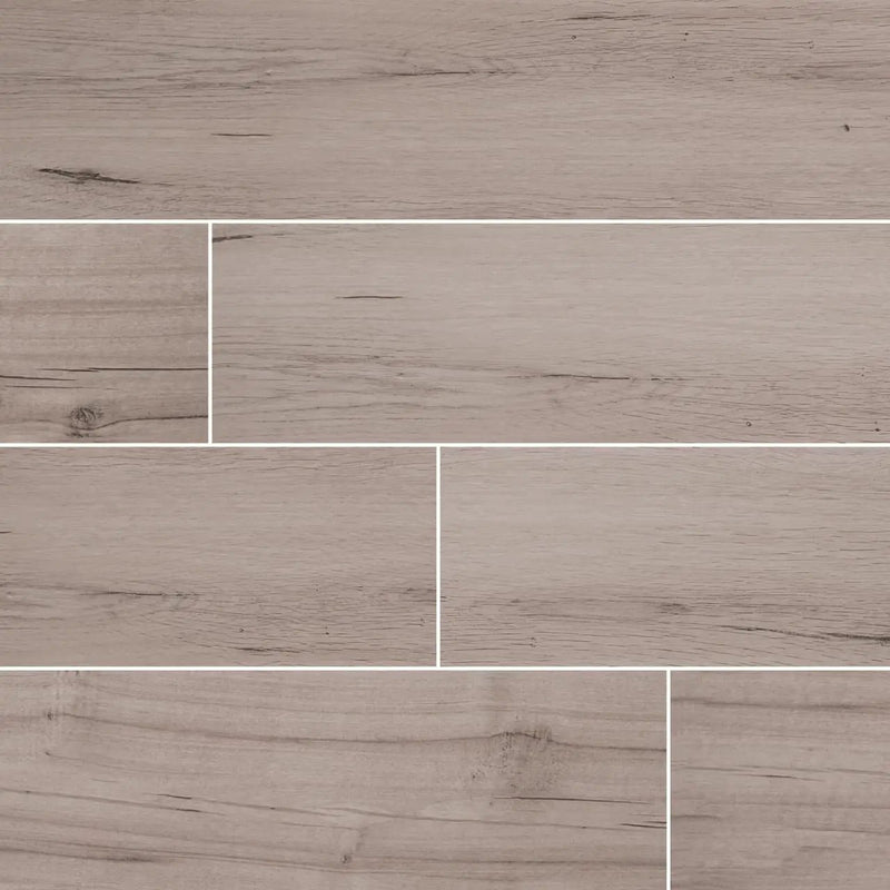 Palmetto Fog Matte Porcelain Tiles 6x36 by MSI Surfaces