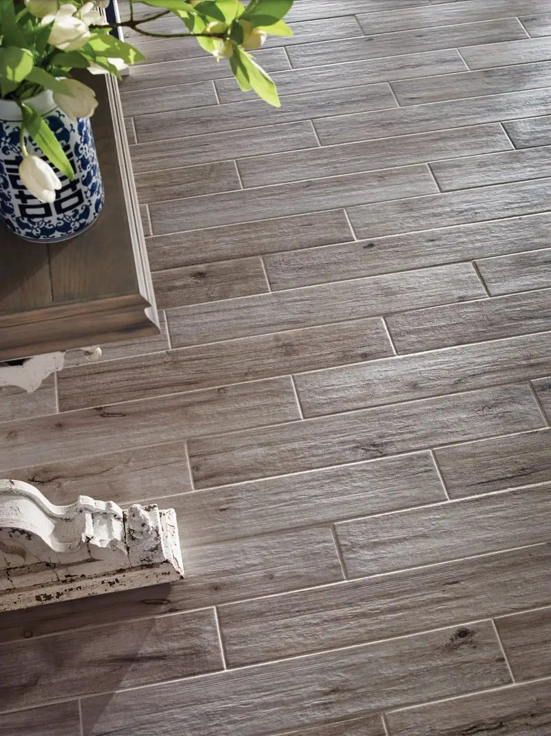 Palmetto Fog Matte Porcelain Tiles 6x36 by MSI Surfaces