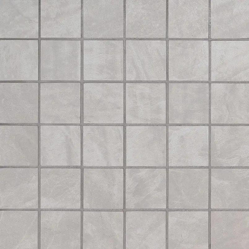 Praia Grey Matte Porcelain Mosaics 2x2 by MSI Surfaces