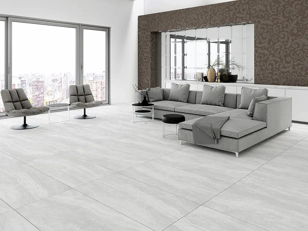 Praia Grey Matte Porcelain Mosaics 2x2 by MSI Surfaces