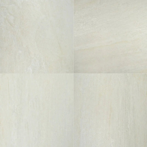 Legions Quartz White Matte Porcelain Mosaics 2x2