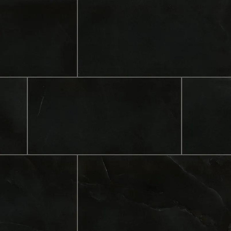 Regallo Midnight Agate Polished Porcelain Tiles 12x24 by MSI Surfaces