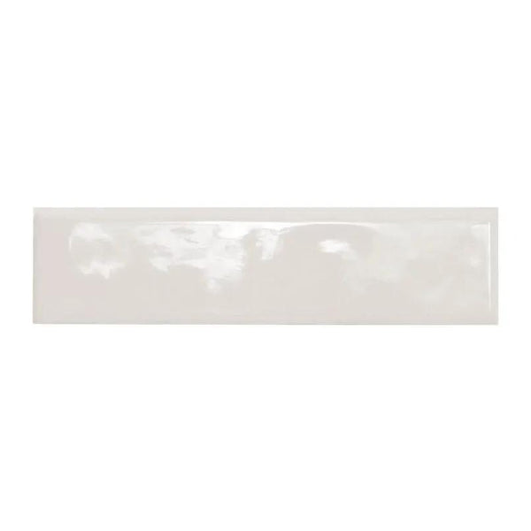 Renzo Dove Ceramic Tile 3x12 Glossy Bullnose Mosaics