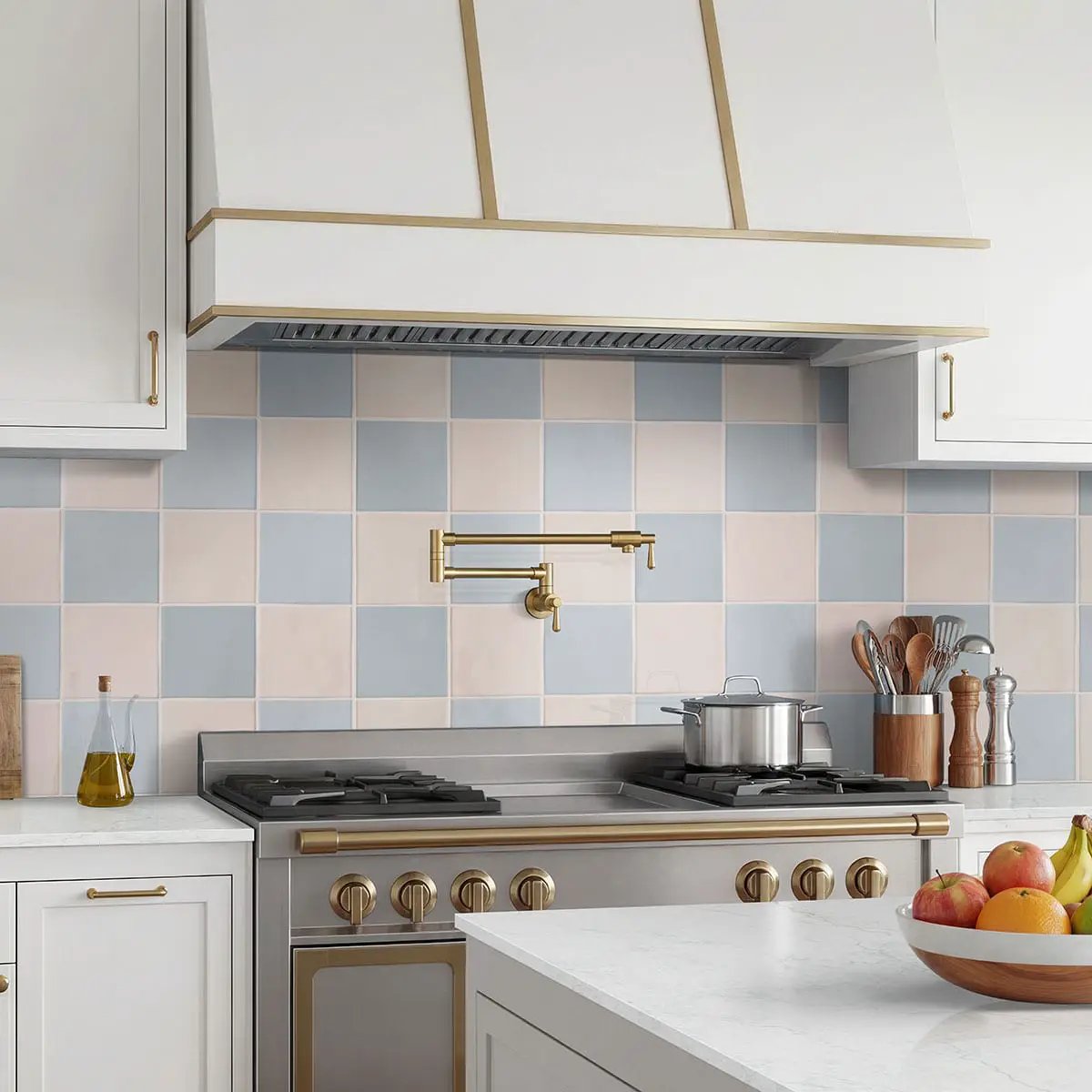 Renzo Dove Ceramic Tile 3x12 Glossy Bullnose Mosaics by MSI Surfaces