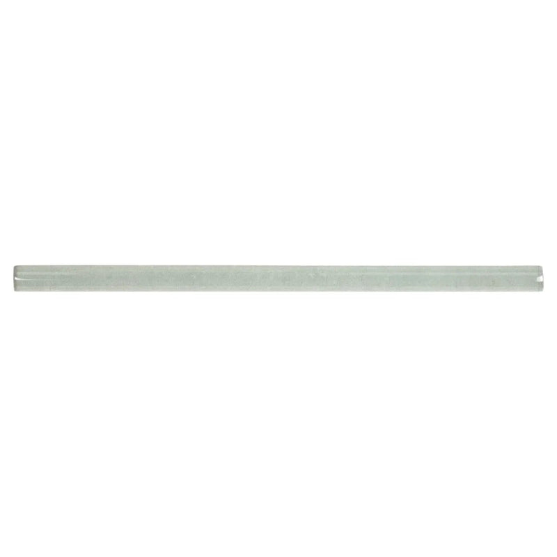 Renzo Jade Ceramic Tile 3x12 Glossy Mosaics 0.6x12 close up