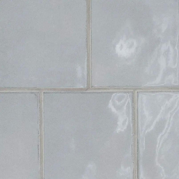 Renzo Sky Ceramic Wall Tile Glossy Mosaics 5x5