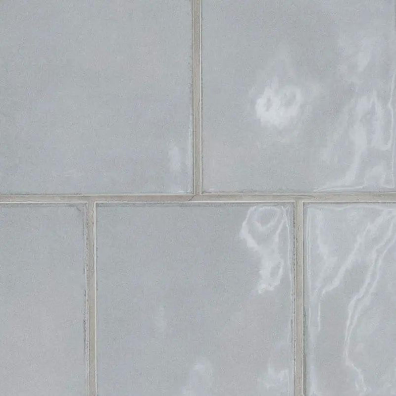 Renzo Sky Ceramic Wall Tile Glossy Mosaics 5x5 by MSI Surfaces