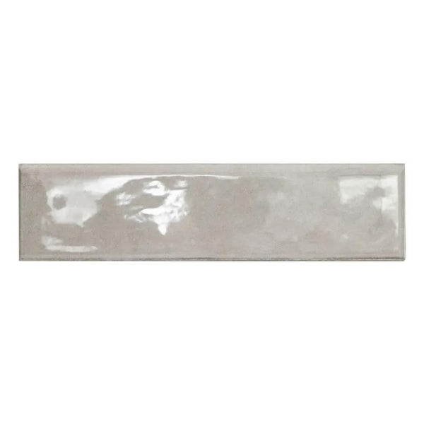 Renzo Sterling 3x12 Tile Glossy Bullnose Ceramic Mosaics