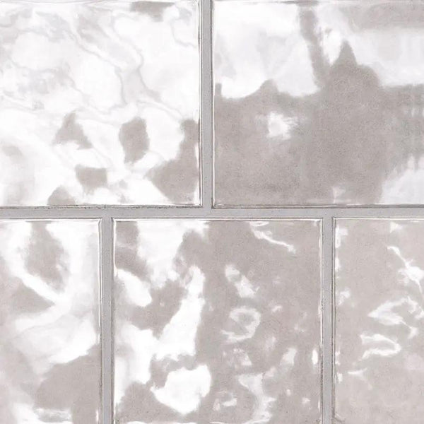 Renzo Sterling 3x12 Tile Glossy Ceramic Mosaics 5x5