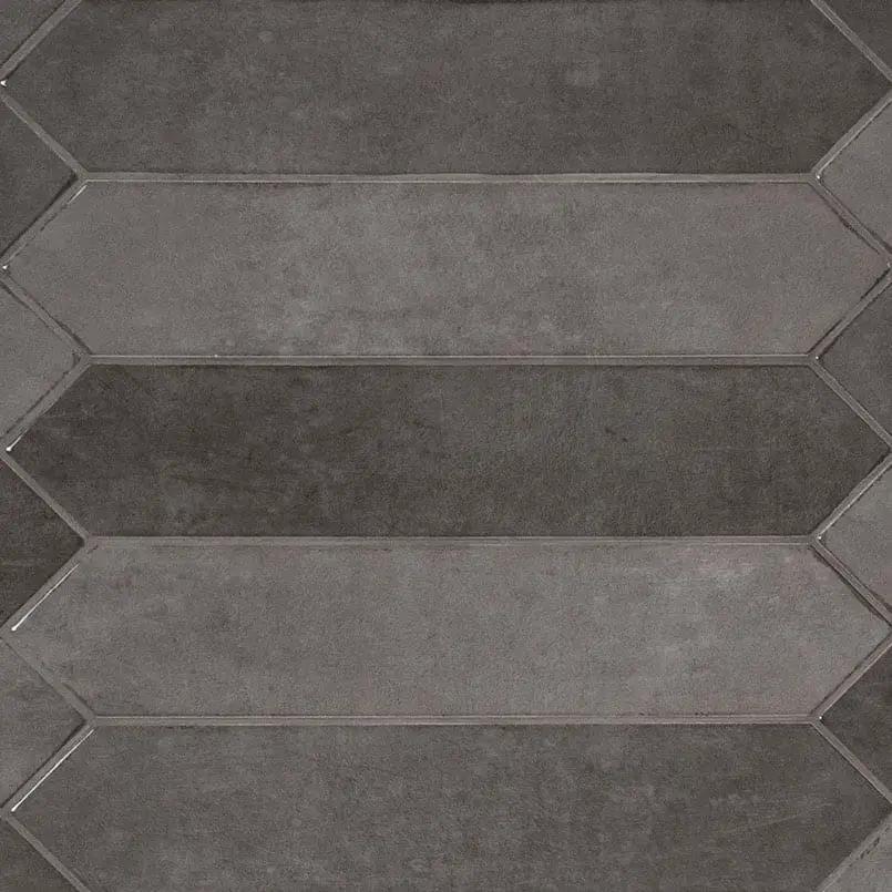 Renzo Storm 3x12 Glossy Picket Ceramic Mosaics 2.5x13 by MSI Surfaces