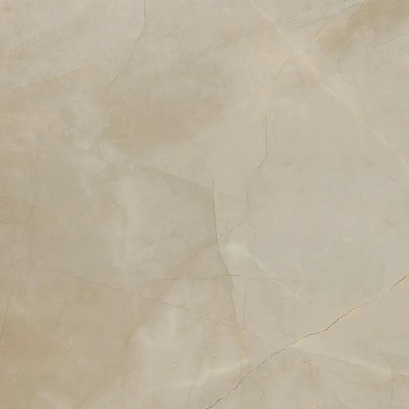 Sande Cream Polished Marble Look Porcelain Tiles 48x48 close up