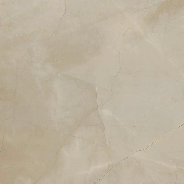 Sande Cream Polished Marble Look Porcelain Tiles 48x48