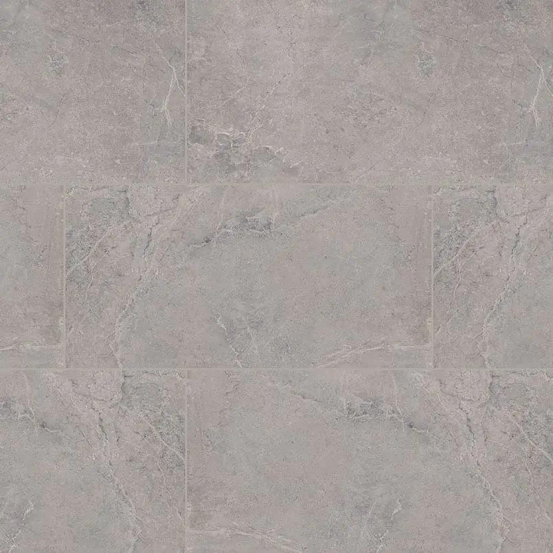 Soreno Grigio Matte Porcelain Tiles 24x48 close up