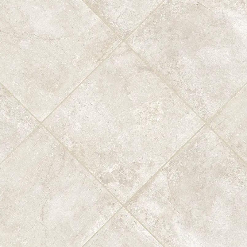 Soreno Ivory Matte Porcelain Pavers 24x24 angled view